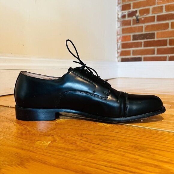 Bostonian Classics First Flex #20390 Black Oxford Leather Dress Shoes Size 12 M main image 16